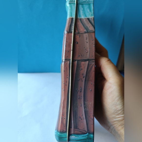 Vintage Coke Bottle Shaped Metal Tin Collectable Gift Box 1996 - Picture 7 of 11